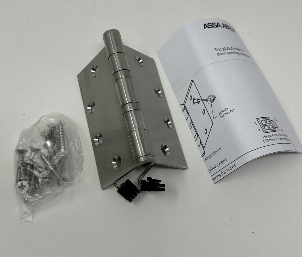 ASSA ABLOY McKinney TA2314 4-1/2 x 4-1/2 32D QC4 Mortise Electric Hinge