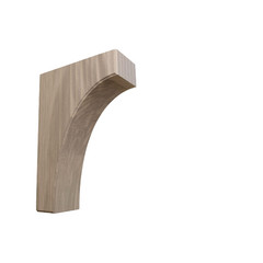 Ekena Millwork Bktw04X08X12Cvwa Clarksville Wood Brackets 3 1/2W X 8D X 12H