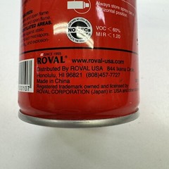 Roval ZC Cold Galvanizing Spray High Build Type Spray 96% Zinc Content 16 Oz.