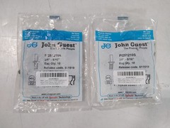 John Guest PI251210S 3/8″-5/16″ Push-Fit Acetal Tube Fitting Stem Qty.20