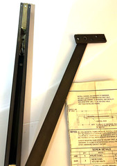 Glynn Johnson GJ 90M Series Surface Overhead Holder Stop Non-Handed US10 M3 10B