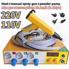 220V 110V Powder Gun Kit Automatic Spraying Machine Electrostatic Coating Tool