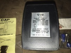 Trine Electric Strike 002 Aluminum Finish 8-16 Volts AC With 5205 Power Supply