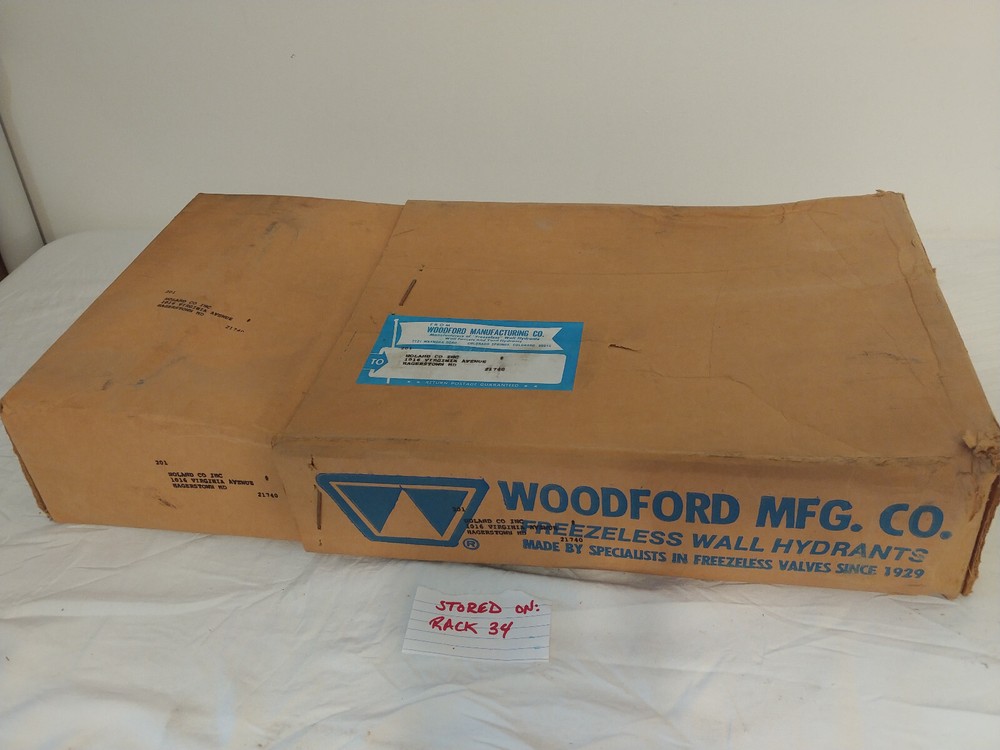 Woodford HC65 Commercial Freezeless Wall Hydrant 3/4″ X 12″ New- Old Stock