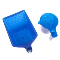 1 Pcs Roller Brush Holding Paint Cup Convenient Construction Tray Paint Tool Set