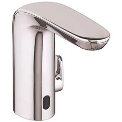 NextGen Selectronic Battery Powered Single Hole Touchless Bathroom Faucet with a