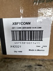 Rainbird XBF1CONN 1/4″ Barb Coupling Connector Drip Tubing 1000 Pieces