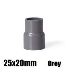 PVC Reducing Fitting Concentric Reducer Connector Socket Coupling Grey 20-200mm