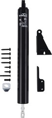 Standard-Duty Pneumatic Door Closer in Black, Perfect for Screen & Storm Doors