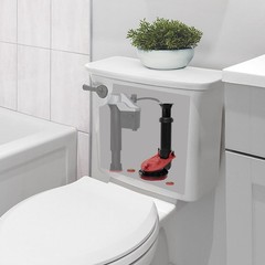 Lavelle 4030PK Korky 2-Inch Adjustable Flush Valve Kit with 2 Inch, Black