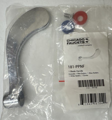 (1) Chicago Faucets Wrist Blade Handle 181-PPNF