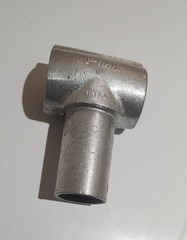 (LOT OF 4) Hollaender Speed rail Nu Rail 30B-Swivel Tee 1-1/2 IPS (Aluminum)