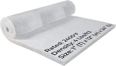 Ceramic Fiber Insulation Blanket, 4# Density 2400F, 1″ x 12″x 24”