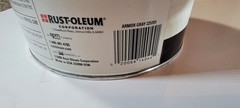 225359 Epoxy Shield Gray Base Single Part 1-Gallon Armor Concrete Floor Acrylic