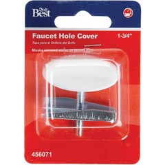 Do it 1-3/4 In. White Metal Faucet Hole Cover 456071 SIM Supply, Inc. 456071