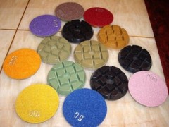 9 PCS 3 Inch Wet/Dry Use Concrete Marble Granite stonework Diamond Polishing Pad