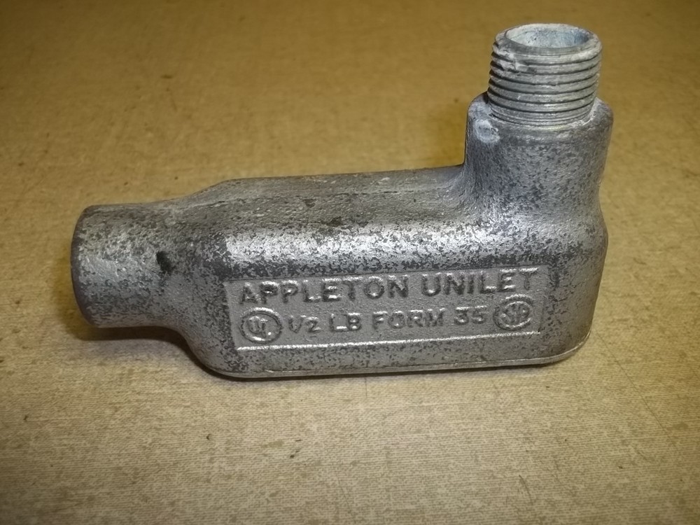 Appleton Unilet 1/2 LB Form 35 Conduit Body *FREE SHIPPING*