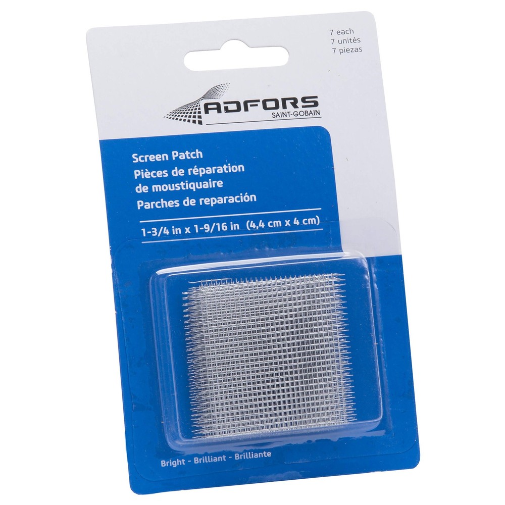 Saint-Gobain Aluminum Screen Patch Repair Kit – DIY Window and Door Screen Pa…