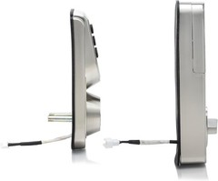 Neiko 52909A Keyless Electronic Deadbolt, 2 Keys Included – Brushed Silver