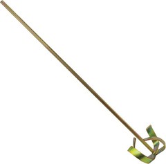 COMBO 6 Gallon Bucket SEAT+ 32″ Mixing Drill Shaft-Fit DeWalt, Ridged, Milwaukee