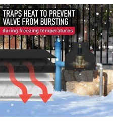 Redford Supply Cold Snap Pressure Valve/Bell Cover 14×13 All Season