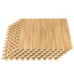 Forest Floor 3/8 Inch Thick Printed Foam 24″L x 24″W x 0.4″Th, White Oak