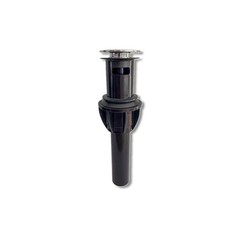 Keeney 1-1/4 in Chrome Plastic Push Button Drain with Overflow K820-72