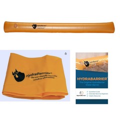 The Original HydraBarrier Ultra Flood Barrier – 12 ft Long x 6 in High 