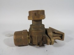 Cambridge Brass 214NL-H3T3 Reduced Port Angle Meter Valve 3/4″ Inlet USED