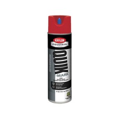 KRYLON INDUSTRIAL A03611007 Marking Paint,20 oz,APWA Red 54TH41