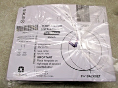New Schlage Commercial S10D JUP 619 Jupiter Passage Lock, Satin Chrome
