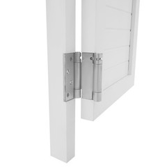 Partition Door Swing Solid Wood Door Partition Door for Shop Entrance 80x90cm