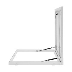 Roof Hatch, Roof Security Door, Roof Access Hatch Modern Square White NEW