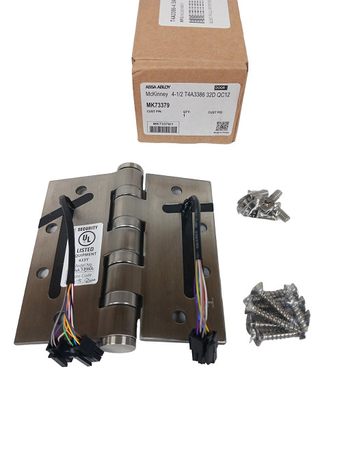 NEW Assa Abloy McKinney MK73379 4-1/2 T4A3386 32D Electric Transfer Hinge