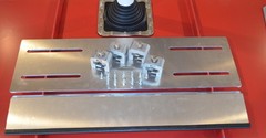 Standing Seam Metal Roof Attachment Plate 12-24 Fits Panels up to 24 Inches Wide