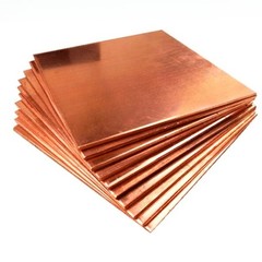 Red Copper Plates 0.3/0.4/0.5/0.6-12mm Thickness Customizable
