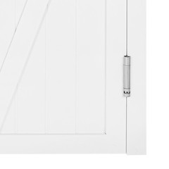 Solid Wood Partition Door For Shop Entrance Partition Door White Pine Wood