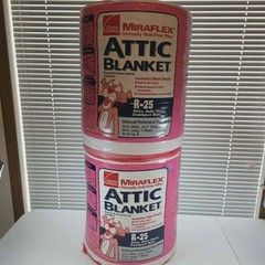OWENS CORNING MIRAFLEX ATTIC BLANKET R-25 INSULATION 16″ WIDE 25′ LONG 66 SQ FT