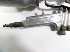 Binks Model 7 Spray Gun with Gray CO. Paint Canister, Fast 2-3 Day Ship!!!