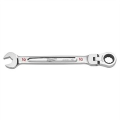 Milwaukee Electric Tools 45-96-9814 1/2″ Flex Head Ratcheting Combination Wrench
