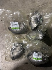 5 PACK! STZ Industries 1-1/4″ FIP Black Malleable Iron 90° Elbow