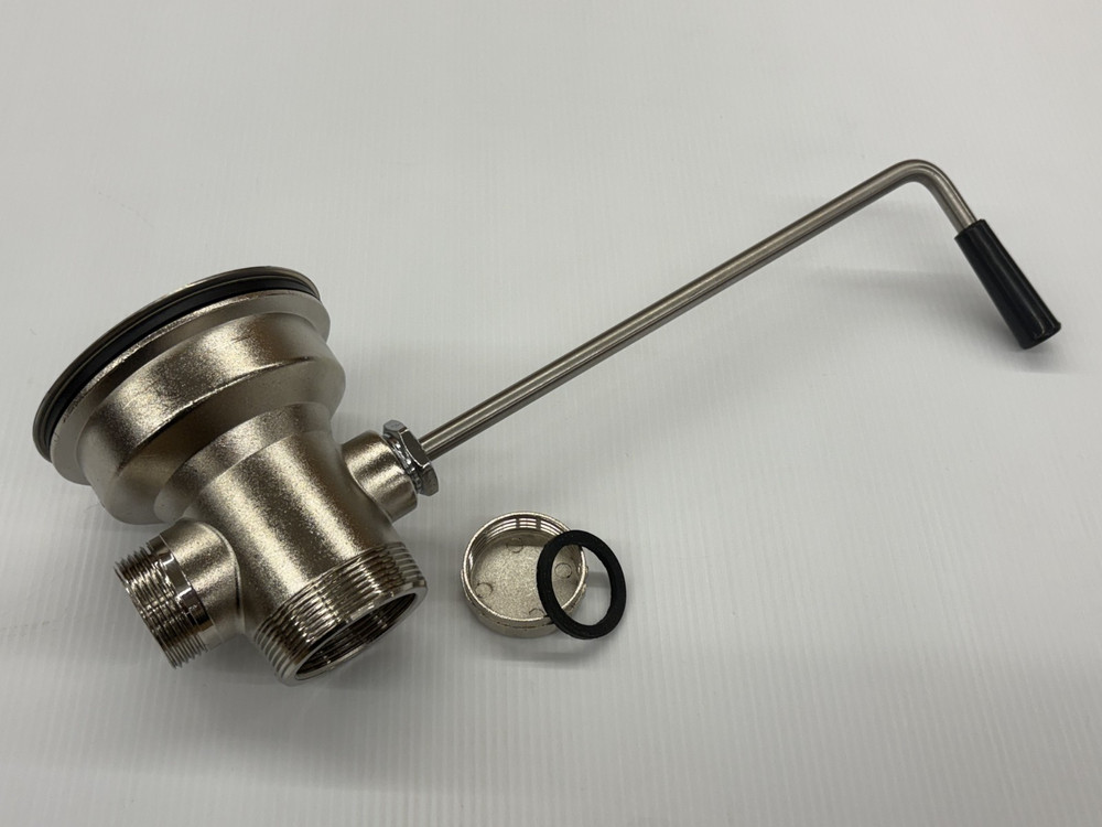 RW81 Rotary Waste Valve 1 1/2″ Drain Fits 3 1/2″ Sink Open