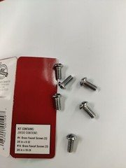 Assorted Brass Chrome Bibb Screw Kit 8-32 X 3/8 ✓✓ 10-24 X 3/8