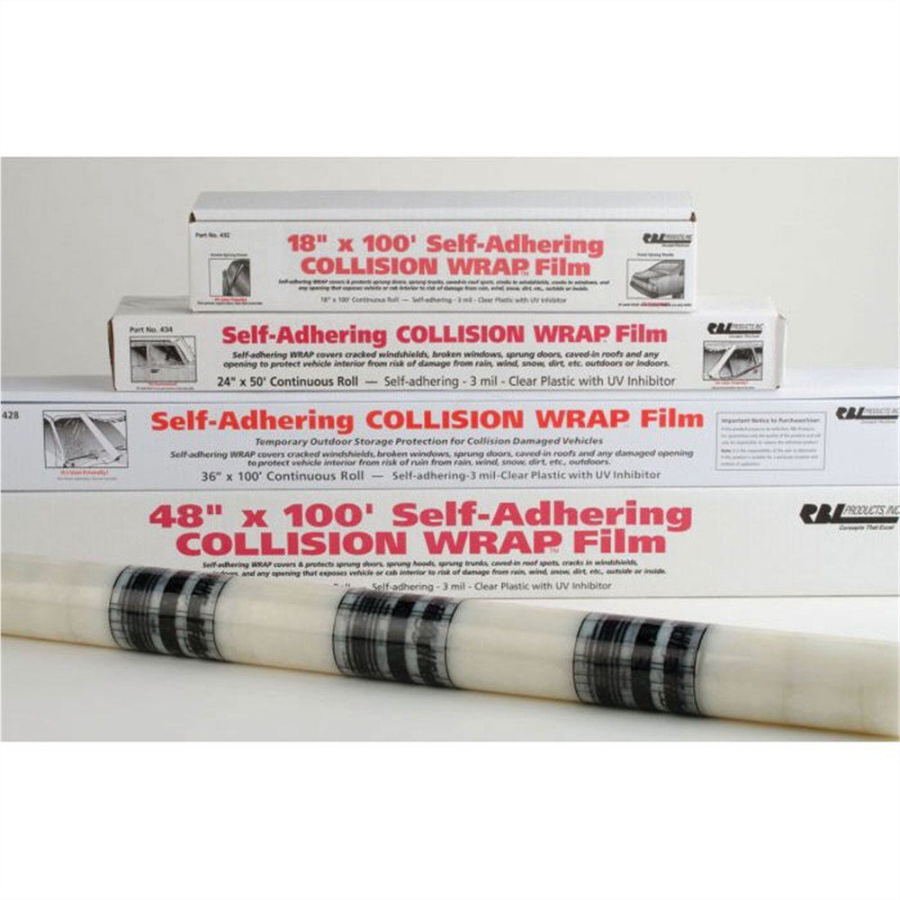 RBL.432RBL Products 432 Continuous Roll Self-Adhering Collision Wrap Film, 18 in
