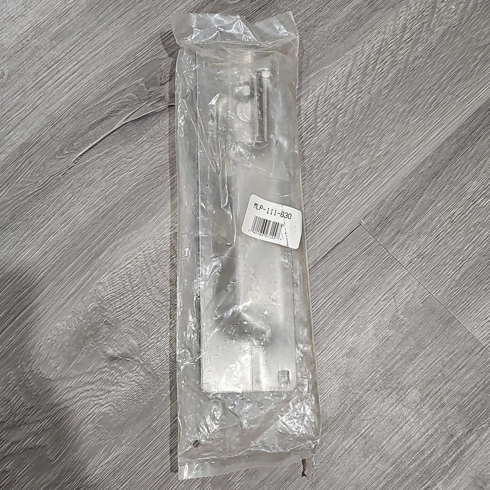 Don-Jo MLP-111-630, 12 Gauge Stainless Steel Latch Protector, Satin Stainless