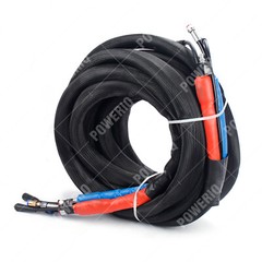 Polyurethane PU Foam Heating Hose Heater Pipe 15 Meters for Spray Foam Machine