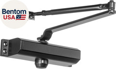 Door Closer, Commercial Hydraulic Closer, Self-Closing, Spring Size 2, Surface M