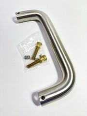 Trimco 1195 Straight Grip 630 Stainless Steel 1” Diameter 8” Center Door Pull