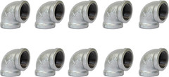 CMI Inc Galvanized Pipe Fittings | 3/4″ 90 Degree Elbow | Class 150 | for Mallea