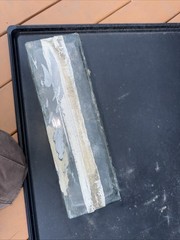 Vintage Glass block Architectural Building Block 11 3/4 X 3 5/8” Reclaimed Rare